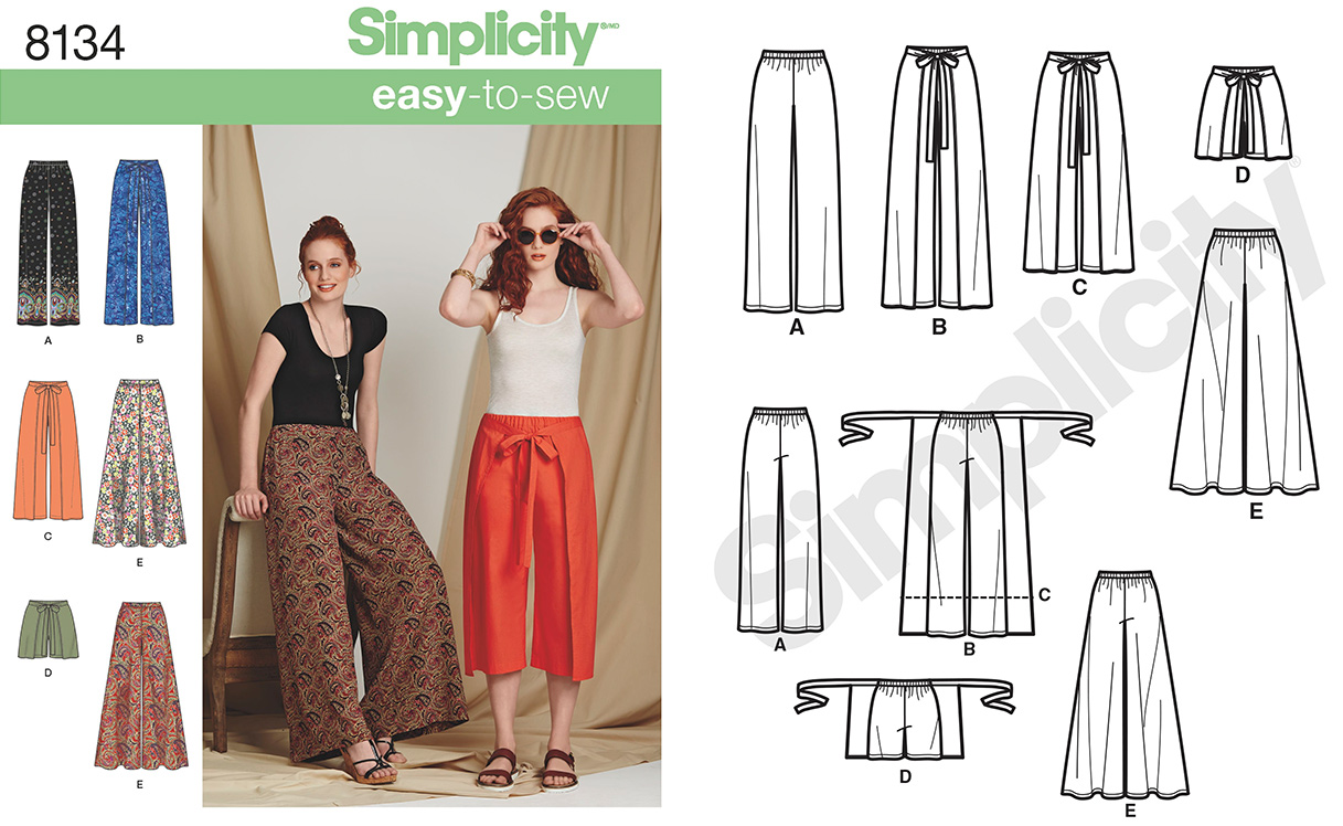 Simplicity 8134 envelope